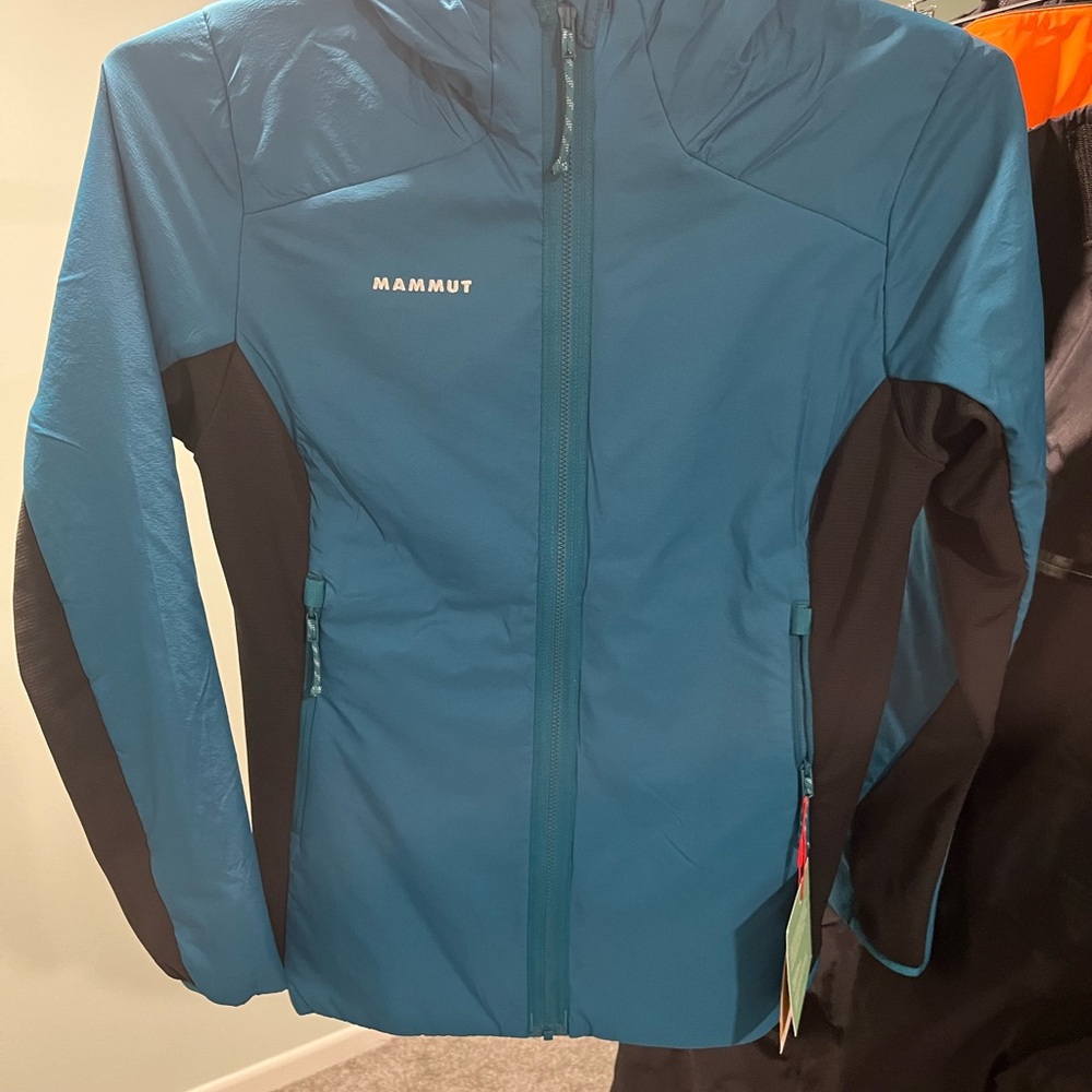 Mammut women’s Deep Teal Hybrid jacket